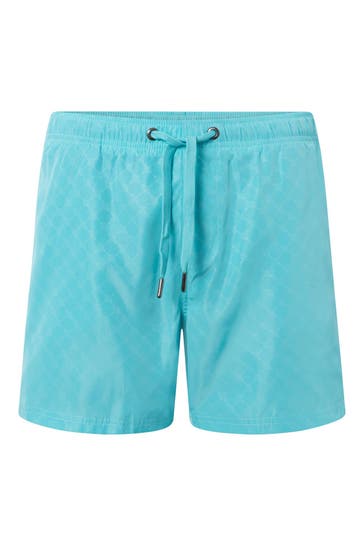 JOOP! Badeshorts 'Mykonos' türkis