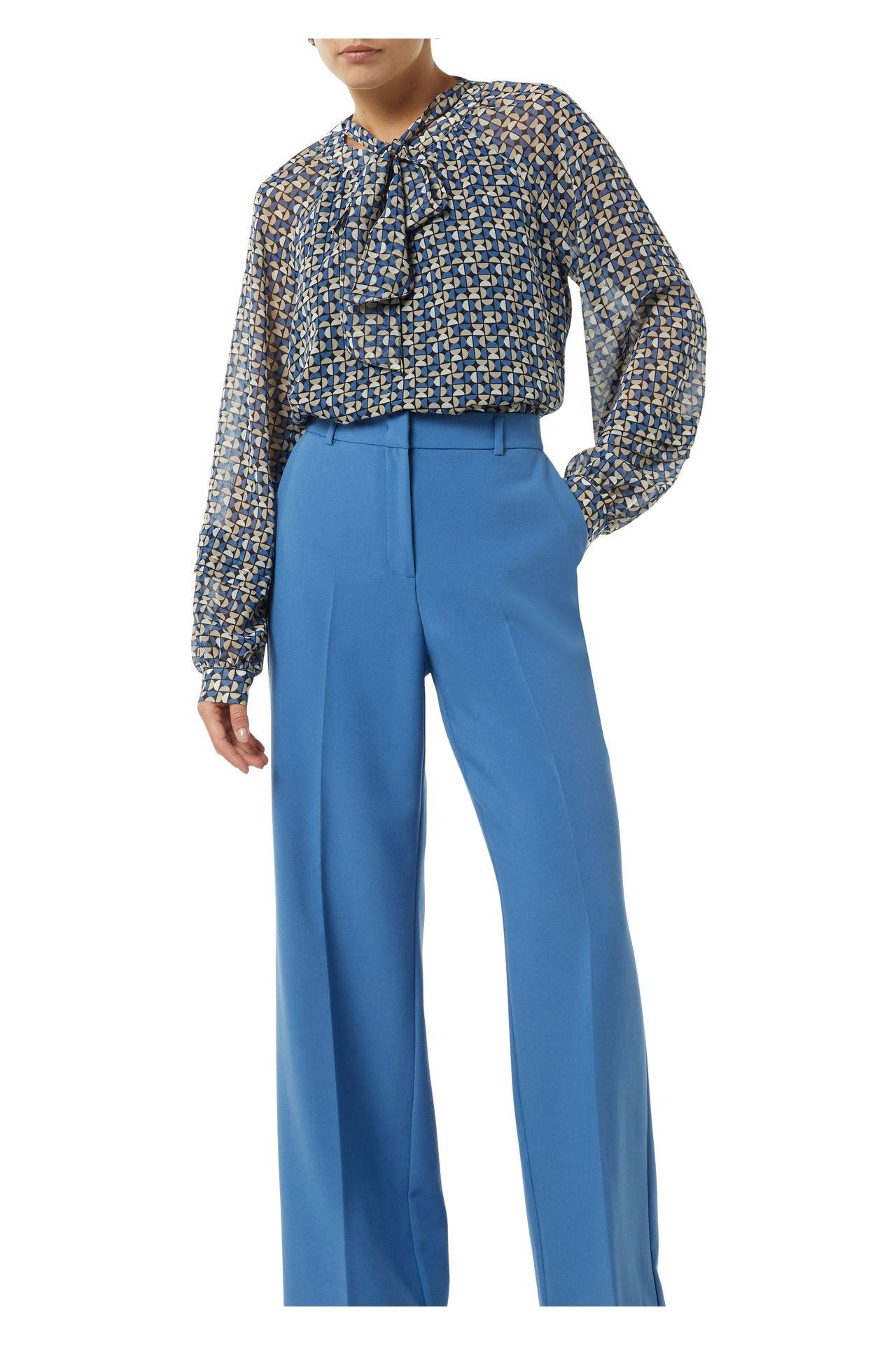 COMMA, Casual-Bluse gemustert, Bild 1