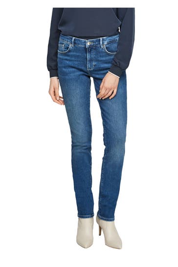 S.OLIVER Jeans hellblau slim