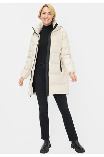 FUCHS SCHMITT Daunenmantel creme