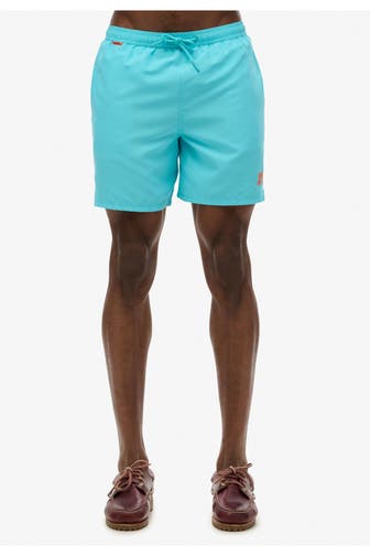 SUPERDRY Badeshorts türkis
