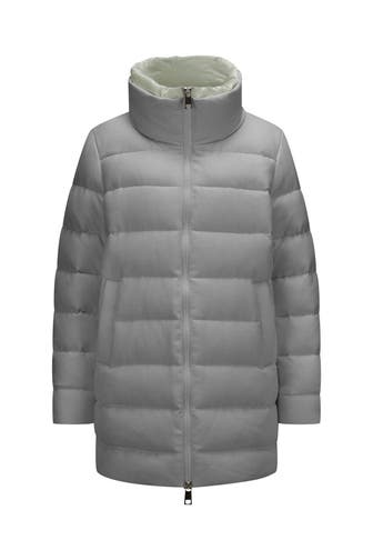 MILESTONE Steppjacke hellgrau