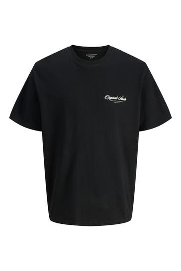 JACK & JONES T-Shirt schwarz
