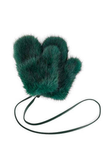 MARC CAIN Forest green gloves