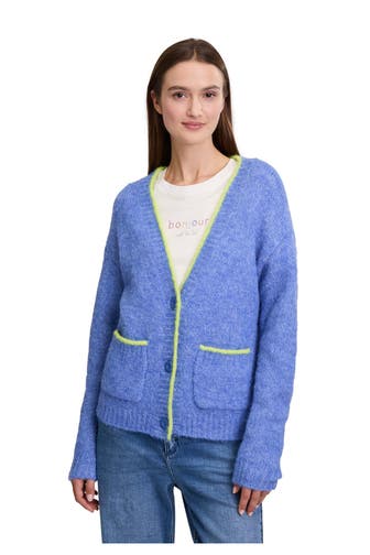 CARTOON Strickjacke blau