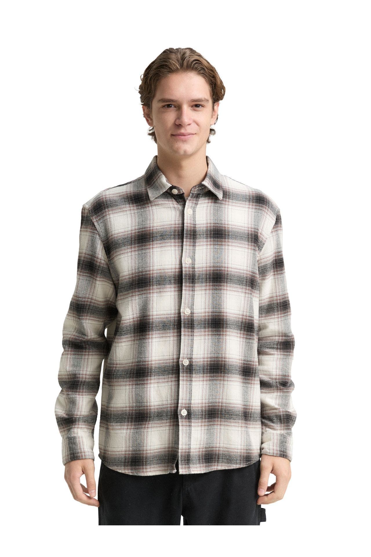 TOM TAILOR Flanellhemd kariert Relaxed Fit, Bild 1