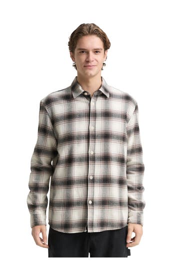 TOM TAILOR Flanellhemd kariert Relaxed Fit