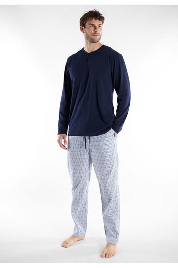 BUGATTI Pyjama gestreift