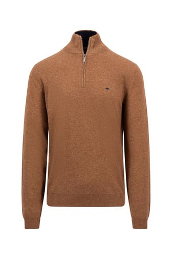 FYNCH-HATTON Wollmix-Stricktroyer rotbraun