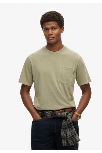 SUPERDRY T-Shirt graugrün