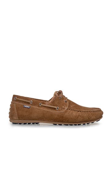 FLORIS VAN BOMMEL Bootsschuhe 'Stevi' dunkelbraun Wide Fit
