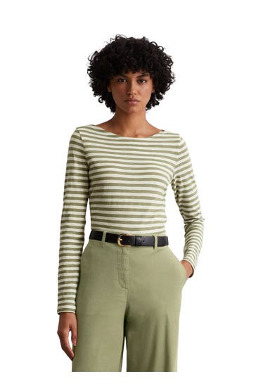 MARC O'POLO Strickpullover gestreift