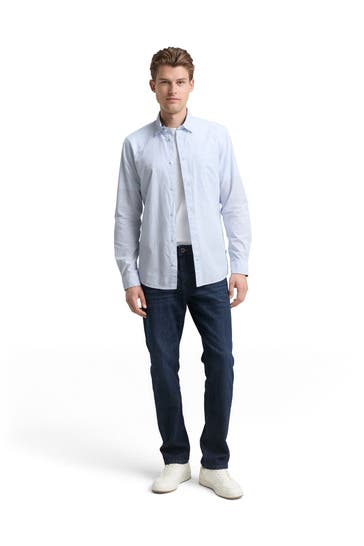 TOM TAILOR Casual-Hemd hellblau