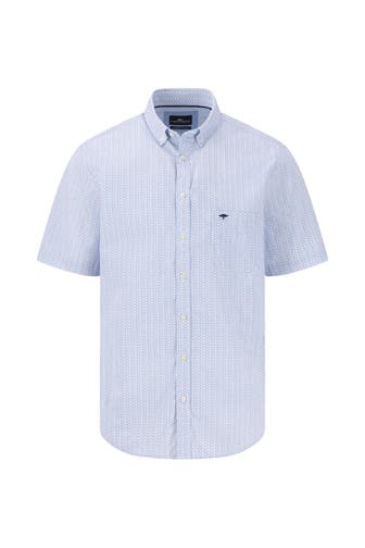 FYNCH-HATTON Casual-Hemd azurblau