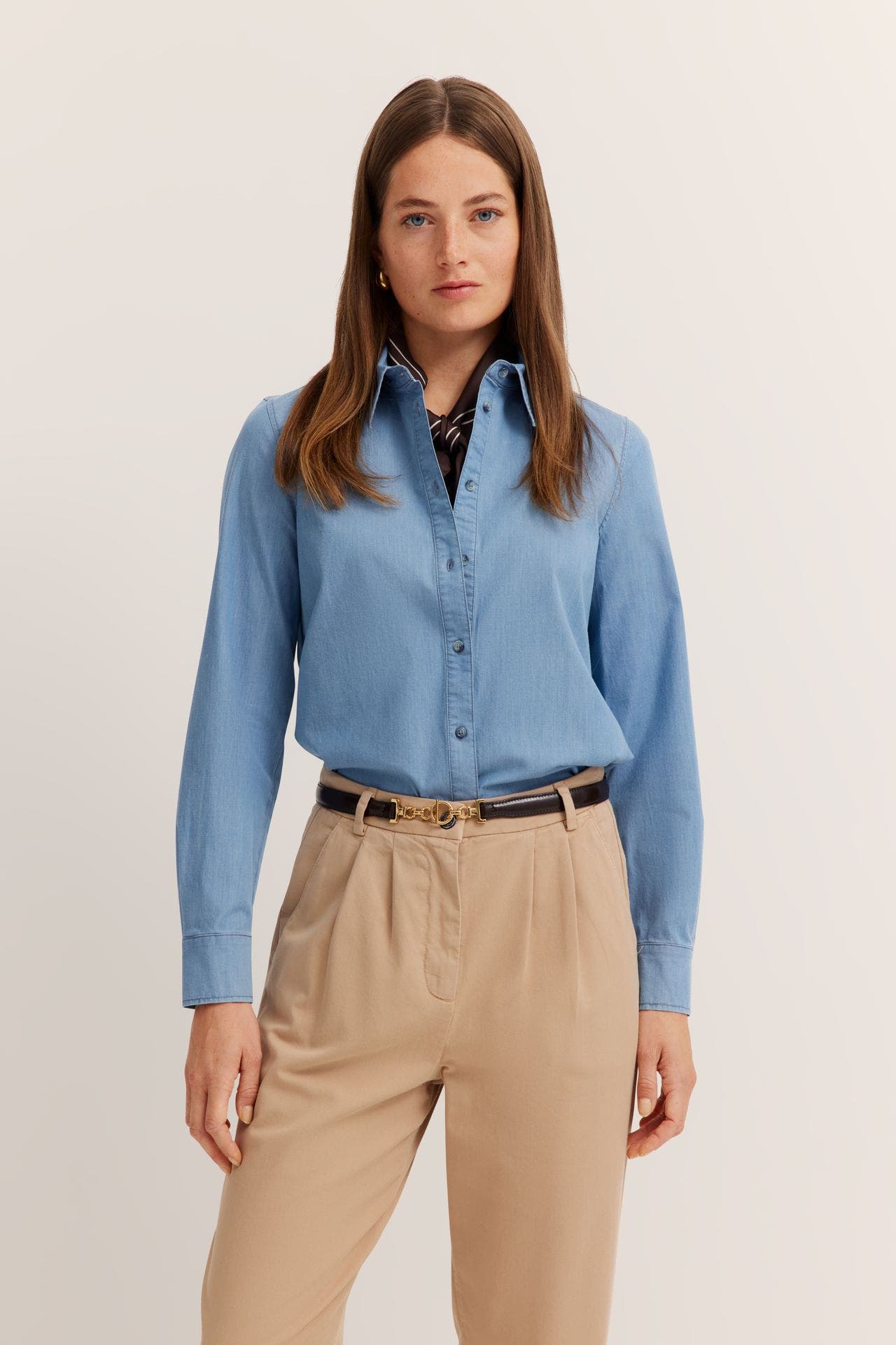 BUGATTI Jeans-Bluse hellblau, Bild 1