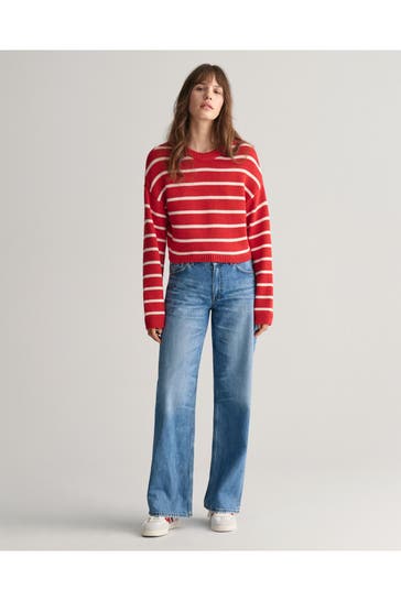 GANT Strickpullover gestreift