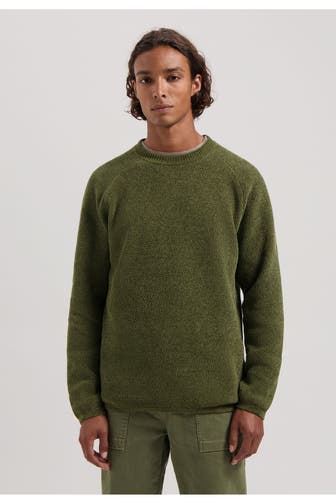DSTREZZED Strickpullover tannengrün