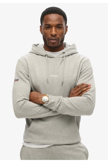 SUPERDRY Hoodie grau