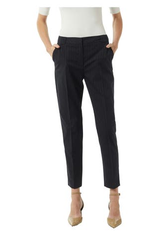 COMMA, Stoffhose dunkelblau