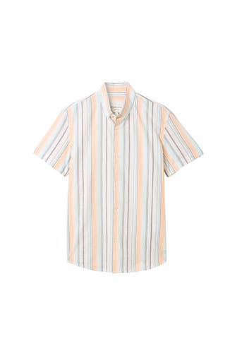 TOM TAILOR Kurzarmhemd gestreift Regular Fit