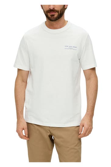 S.OLIVER T-Shirt weiß