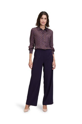 BETTY BARCLAY Marlene-Hose dunkellila