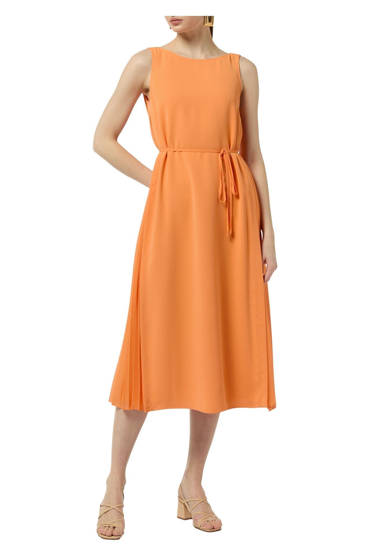 COMMA, Kleid orange, Bild 1