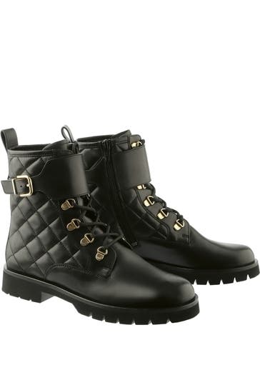 HÖGL Schnürstiefeletten 'Willow' schwarz