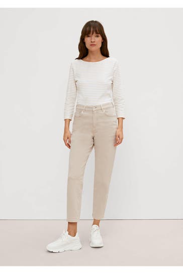 COMMA, Langarmshirt gestreift