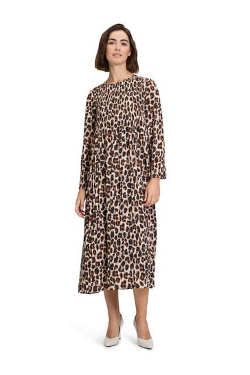 BETTY BARCLAY Plisseekleid mehrfarbig