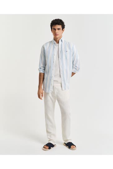 GANT Leinenhose ecru