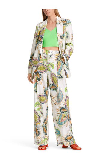 MARC CAIN Business-Hose paisley