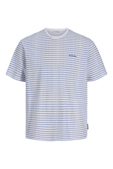 JACK & JONES T-Shirt hellblau