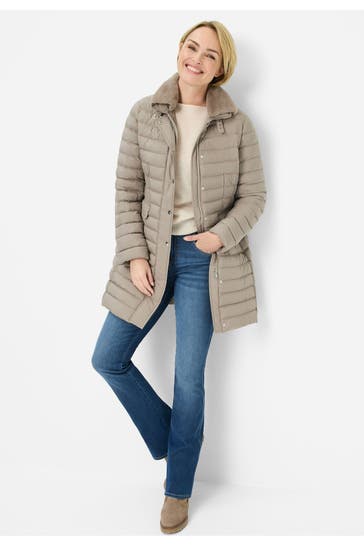 FUCHS SCHMITT Light-Steppmantel greige