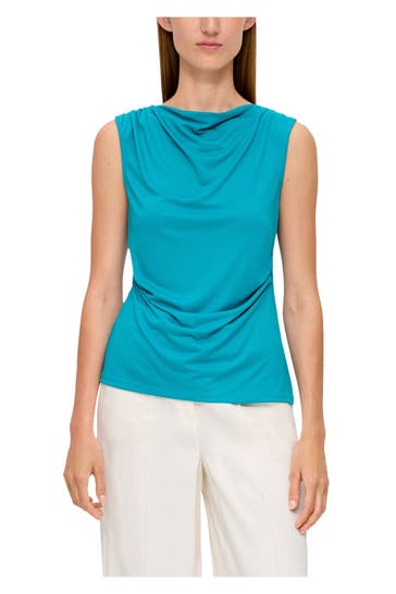 S.OLIVER BLACK LABEL Top türkis