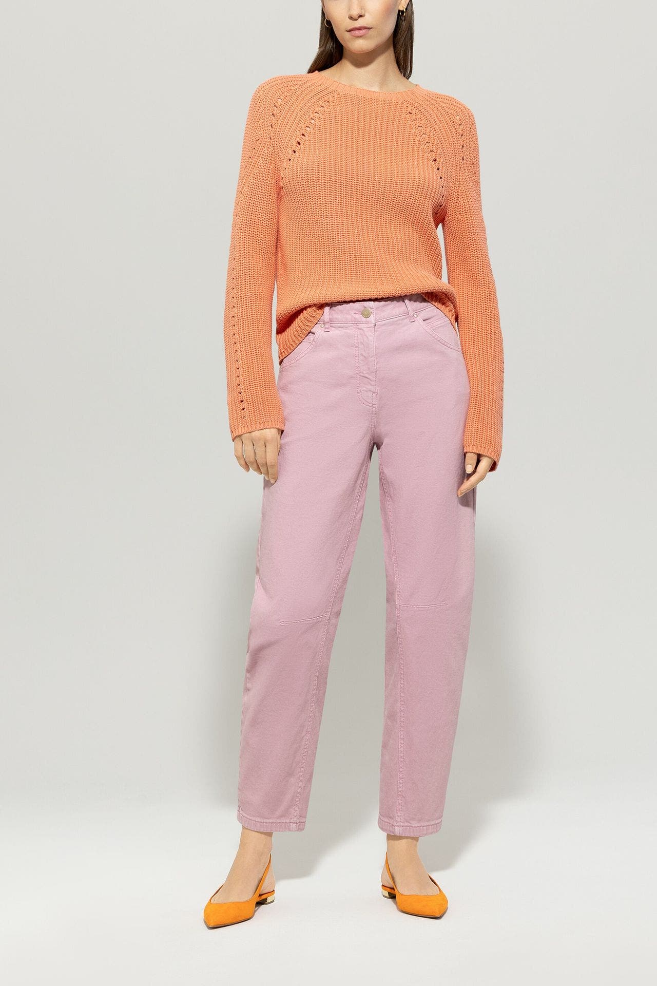 LUISA CERANO Strickpullover lachs, Bild 1