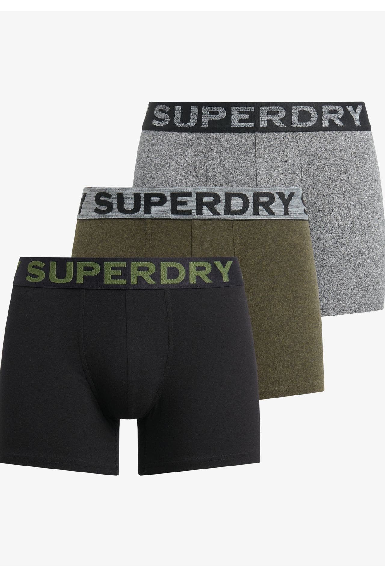 SUPERDRY 3er-Pack Boxer Trunks mehrfarbig, Bild 1