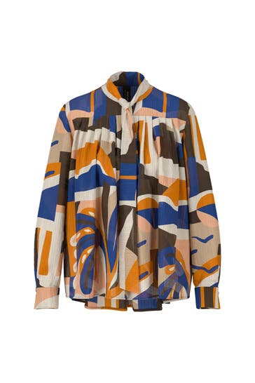 MARC CAIN Casual-Bluse gemustert