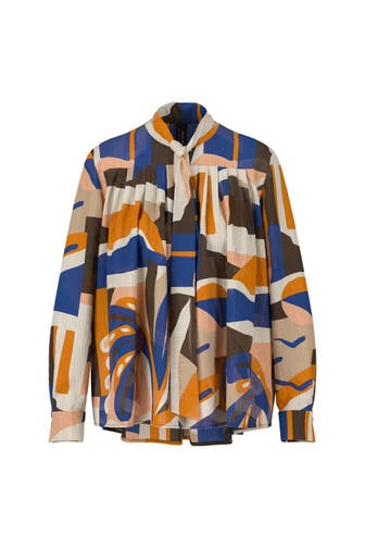 MARC CAIN Casual-Bluse gemustert