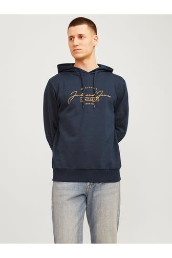 JACK & JONES Hoodie 'Ferris' dunkelblau
