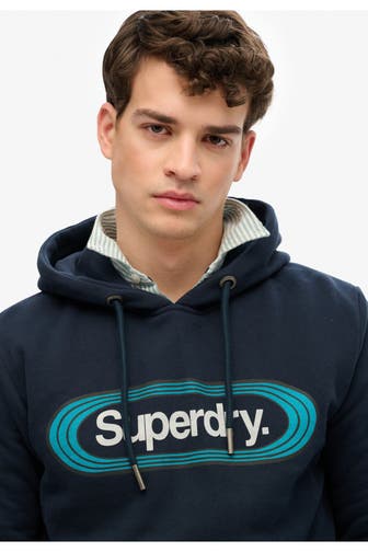SUPERDRY Hoodie navy