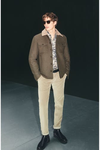 JOOP! Übergangsjacke Julius grün