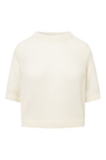 JOOP! Wollmix-Shirt 'Kima' offwhite