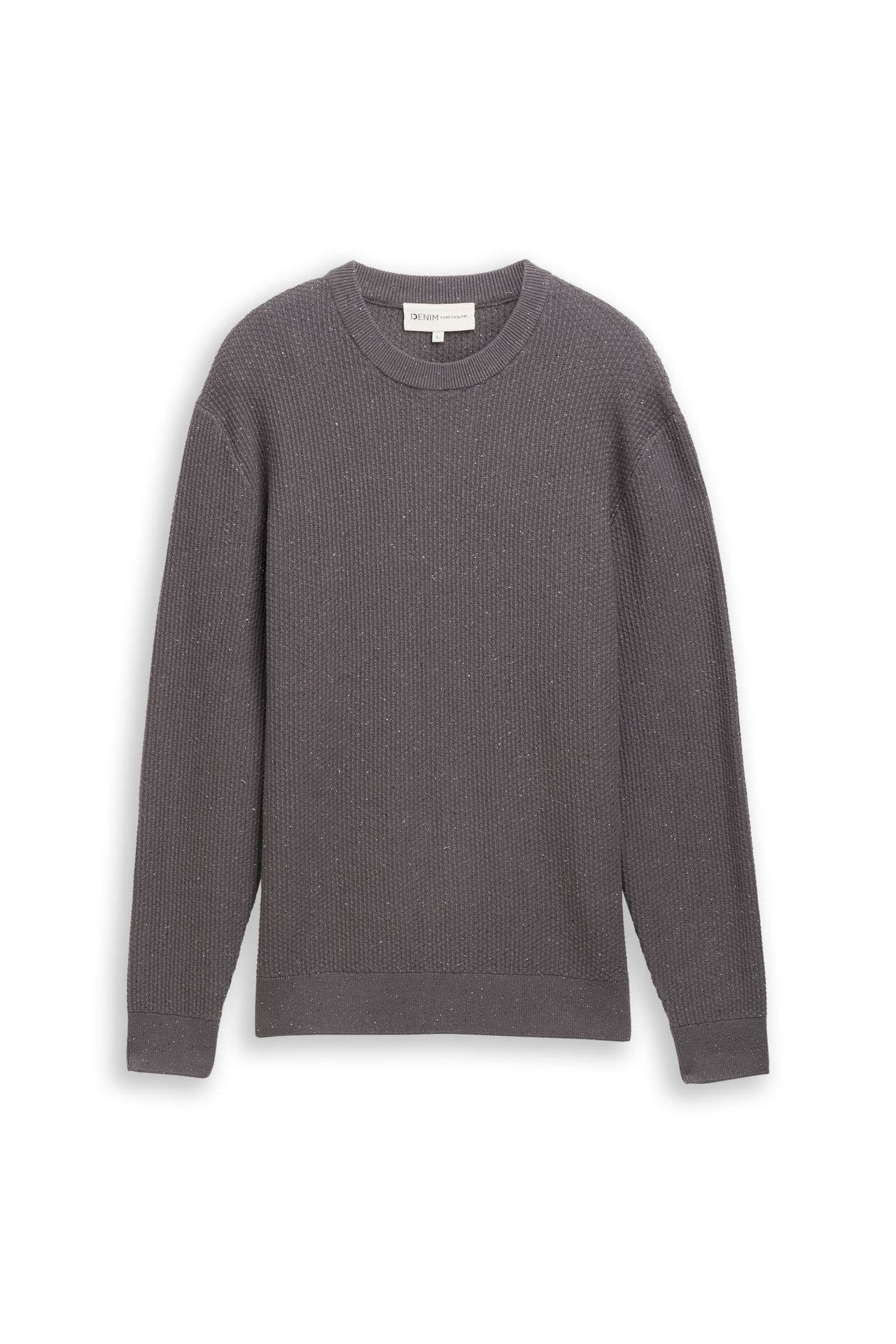 TOM TAILOR Strickpullover dunkelgrau, Bild 1