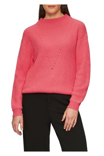 S.OLIVER BLACK LABEL Strickpullover koralle