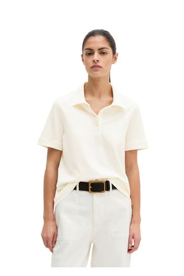 MARC O'POLO Polo-Shirt weiß