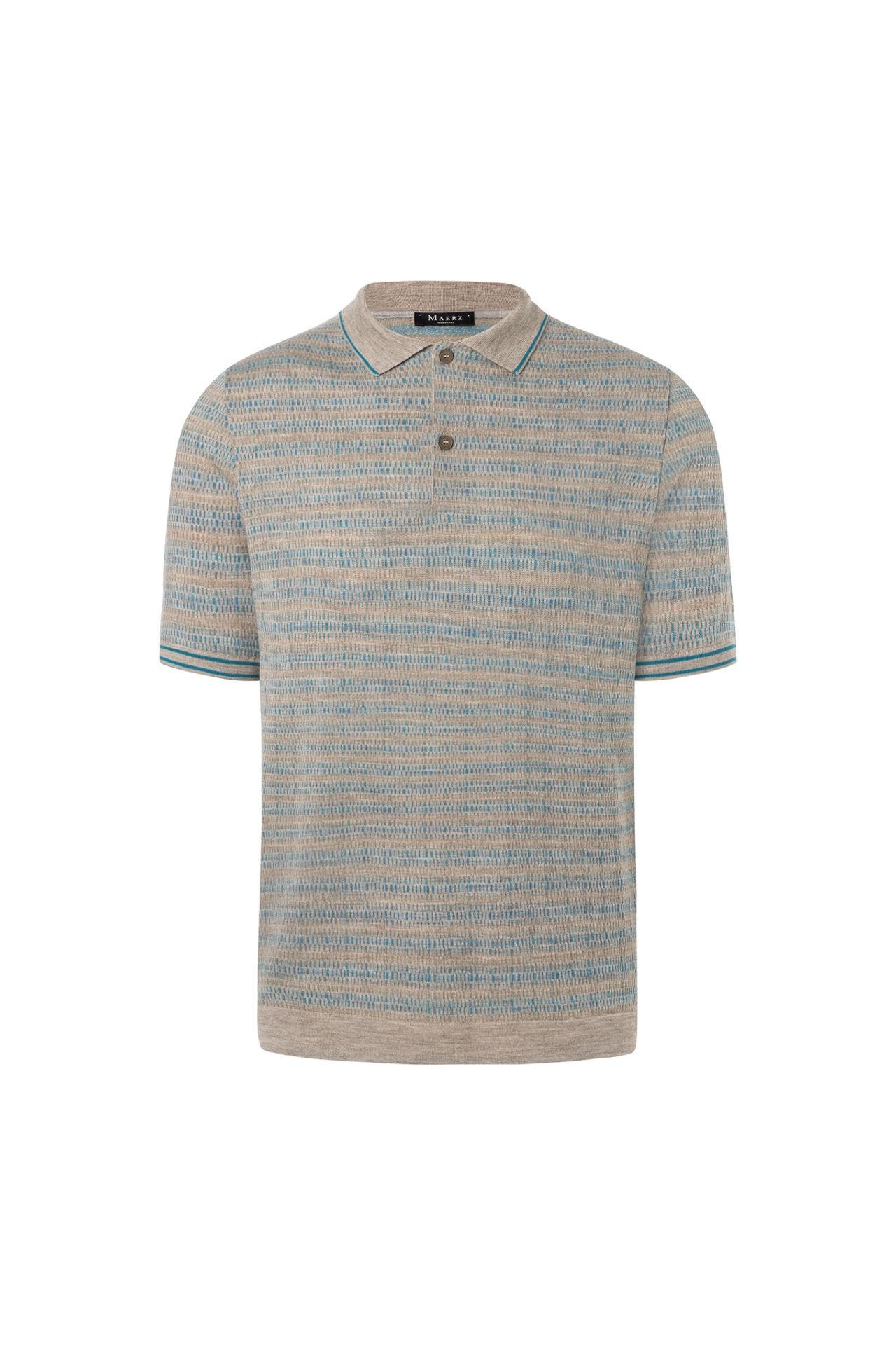 MAERZ MUENCHEN Polo-Shirt gemustert, Bild 1