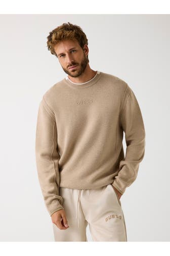 GUESS Pullover hellbraun