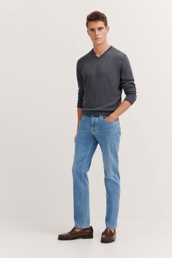 BUGATTI Jeans blau slim