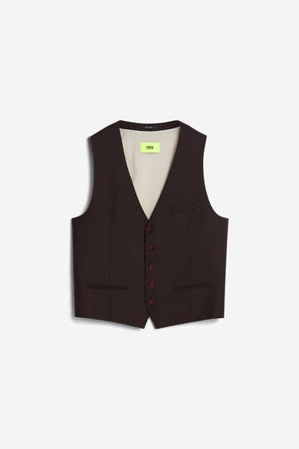 CINQUE Schurwollmix-Weste 'Civitra' schwarz